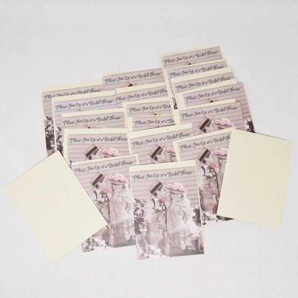 2005 American Greetings Bridal Shower Invitation Kim Anderson 17 Count Sweet Lov - Picture 10 of 12